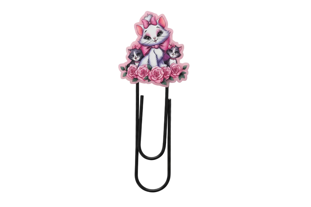 Marie Cat Inspired Giant Paper Clip