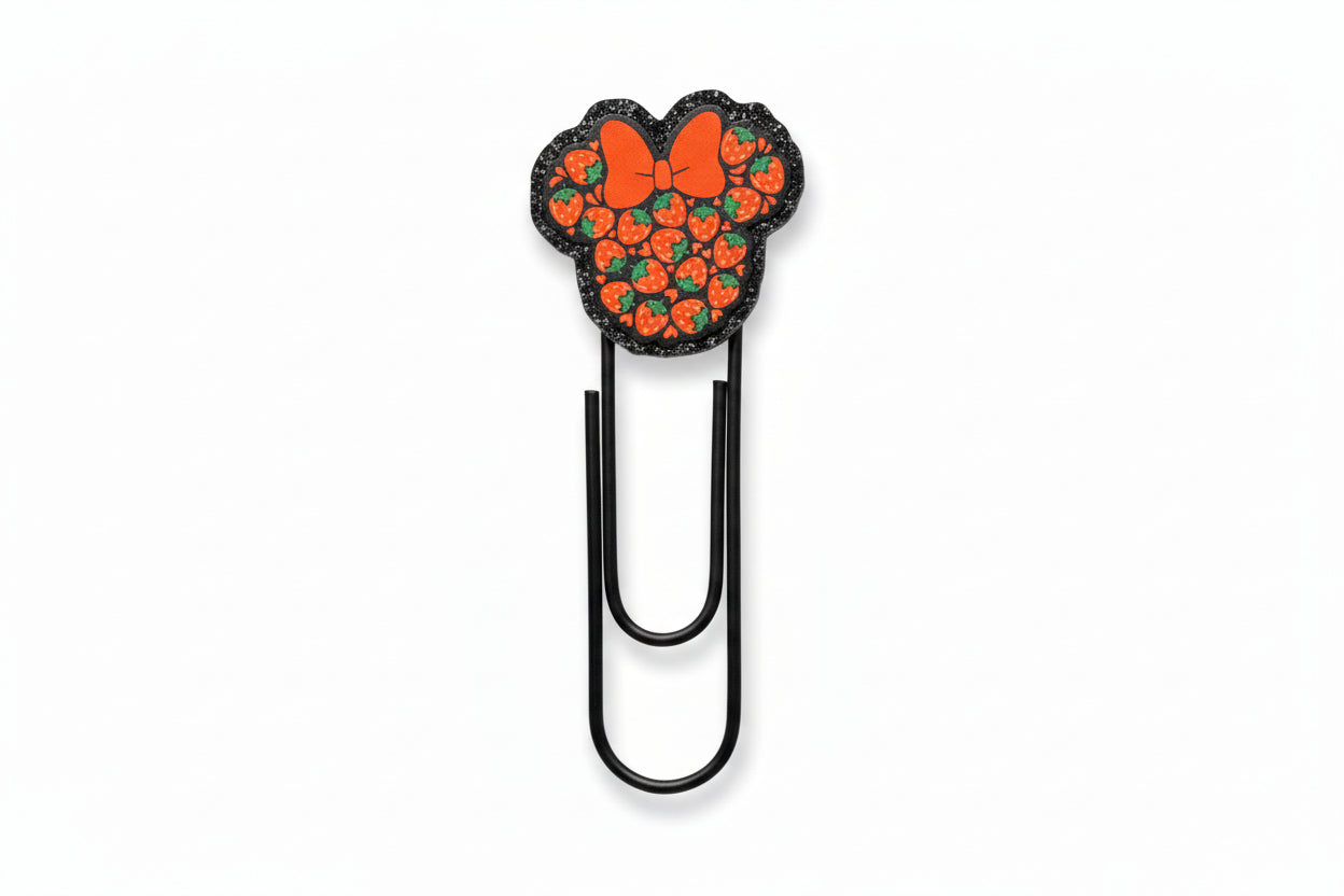 Strawberry Minnie Giant Paper Clip