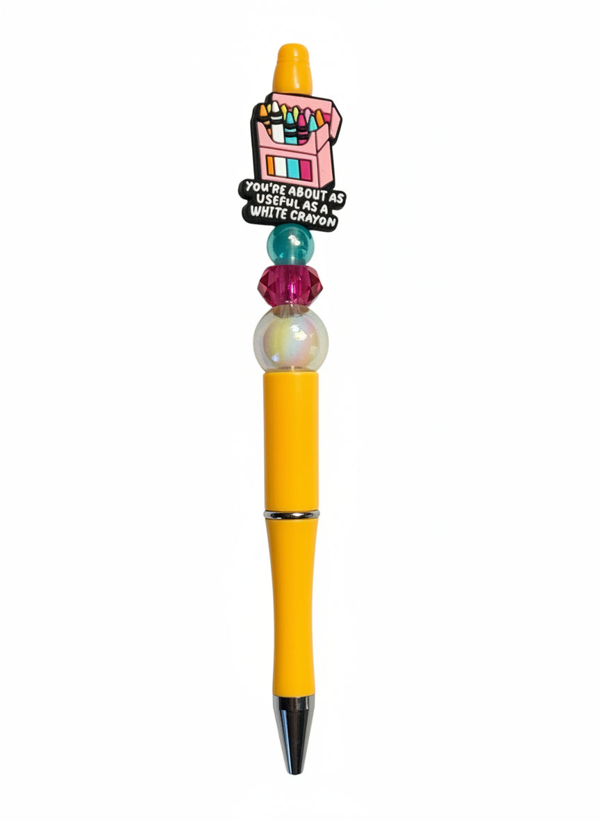 As Useful as a White Crayon Pen