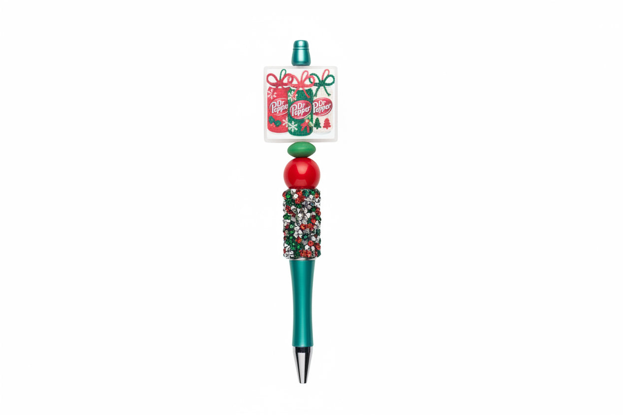 Christmas Dr. Pepper Pen