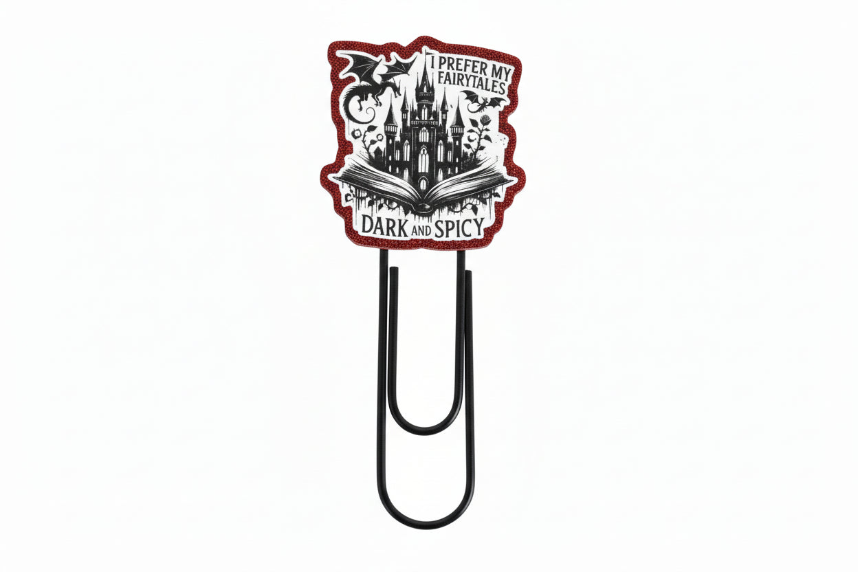 Fantasy Book Lover Giant Paper Clip