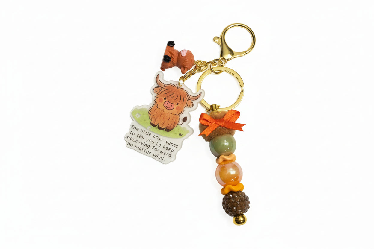 Cow Keychains