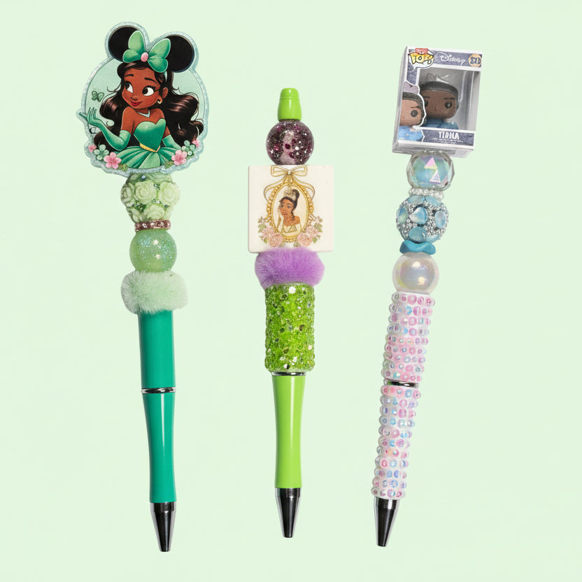 Princess and The Frog Inspired Pens