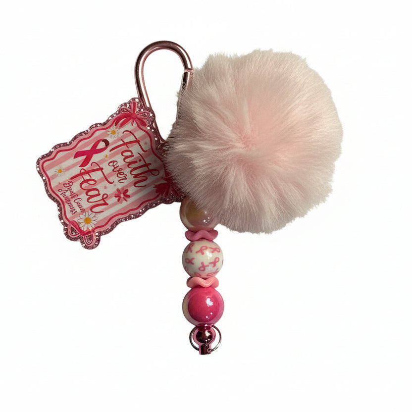 Breast Cancer Awareness Keychain