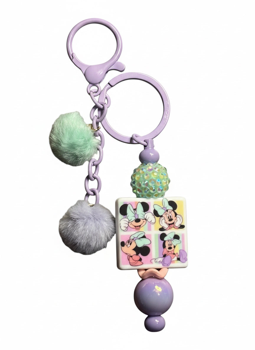Minnie Inspired Keychains