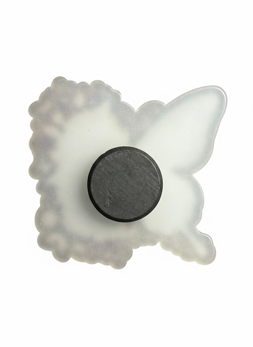 Butterfly & Flowers Magnet