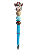 Cowboy Snowman Acrylic Pen