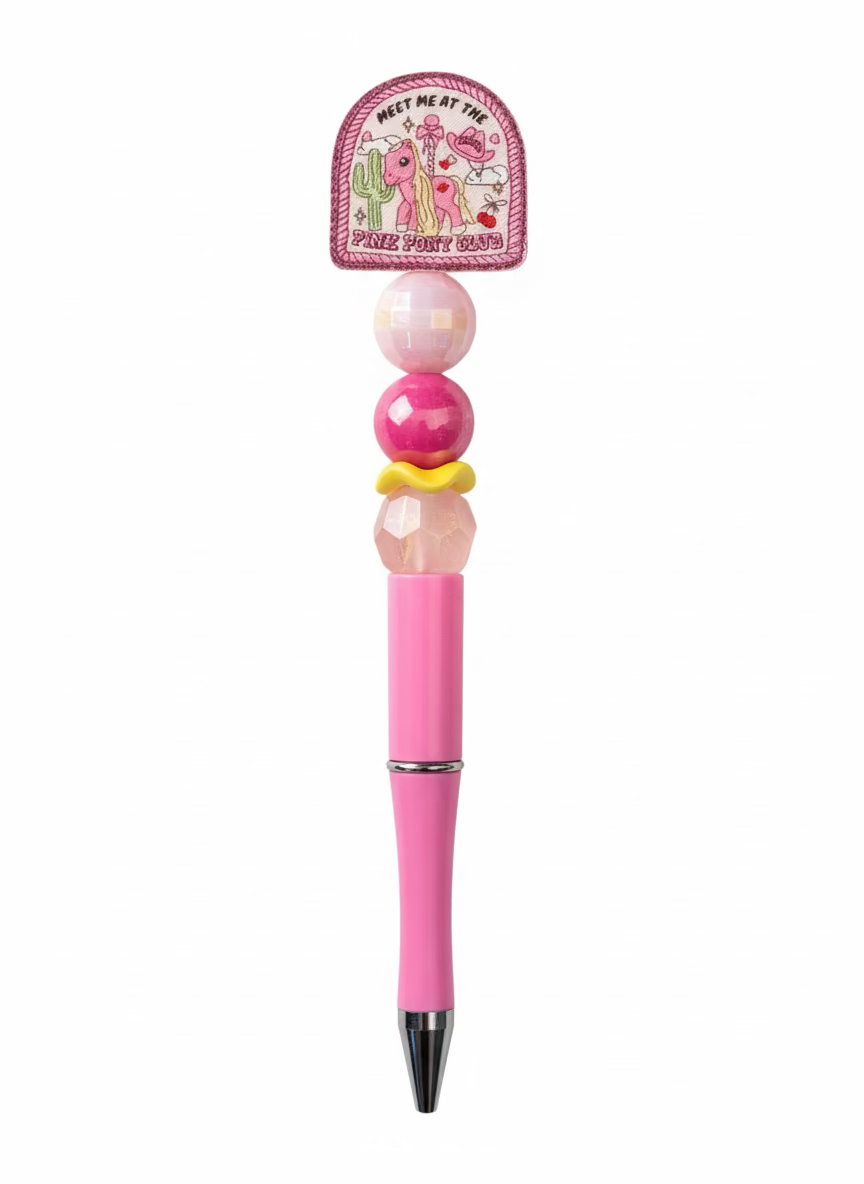 Pink Pony Club Acrylic Pen