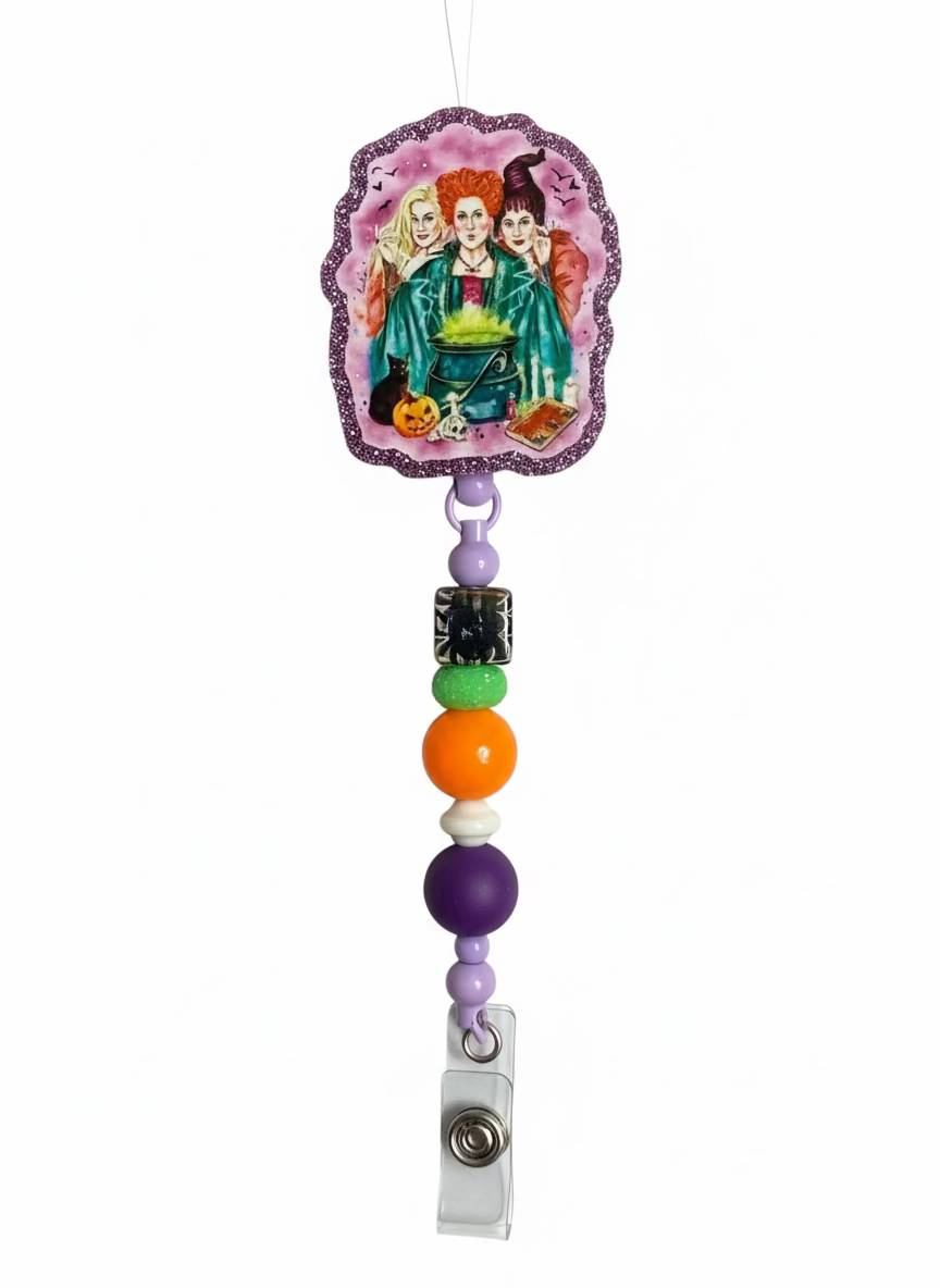 Hocus Pocus Inspired Badge Reel