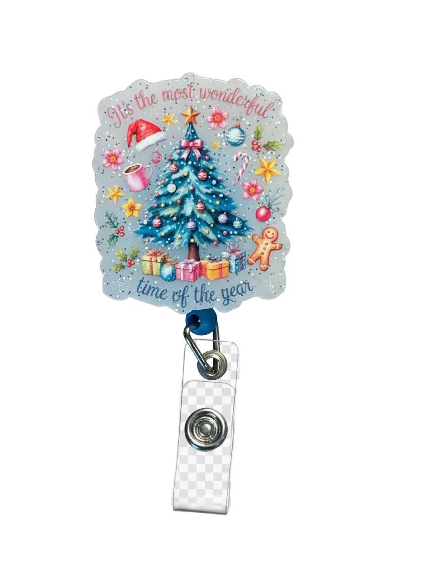 Christmas Badge Reel