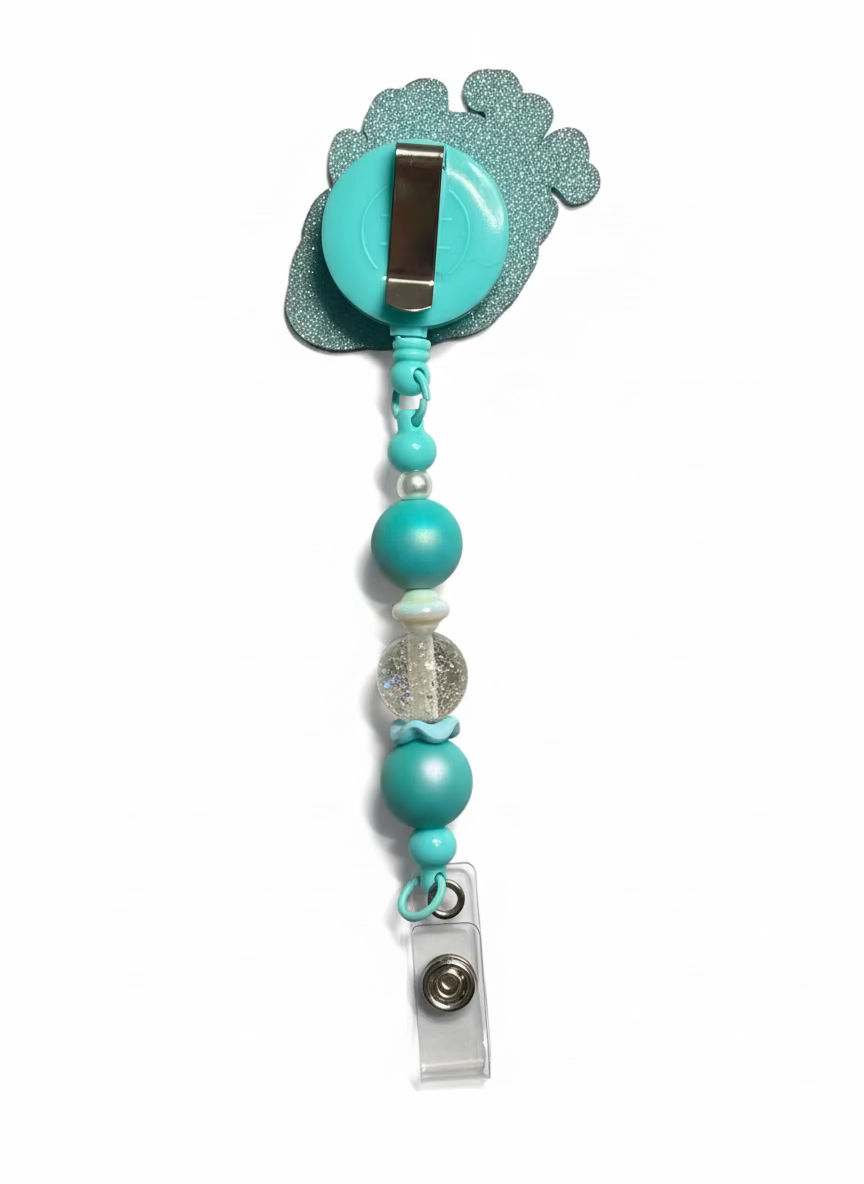 Heart & Butterfly Badge Reel