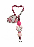 Hello Kitty Inspired Keychain