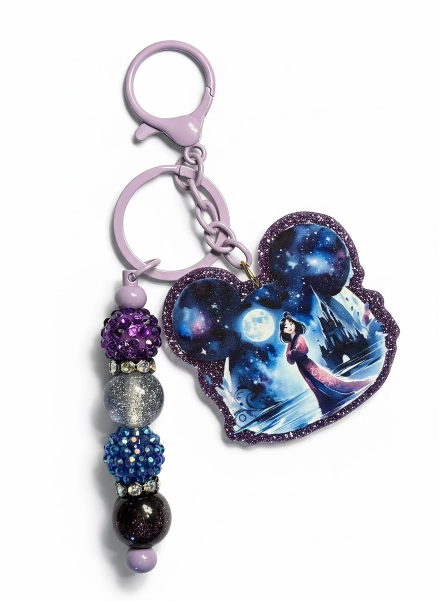 Mulan Inspired Keychains
