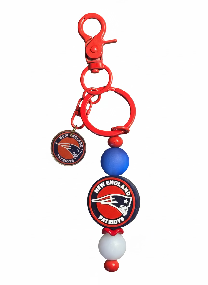 New England Patriots Keychain