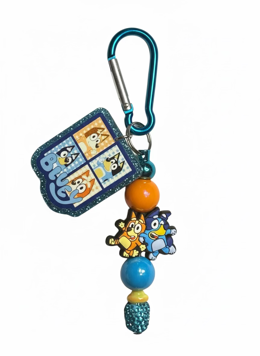 Bluey Inspired Keychains