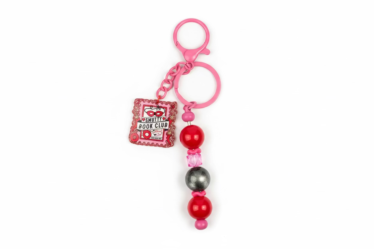 Smutty Book Club Keychain