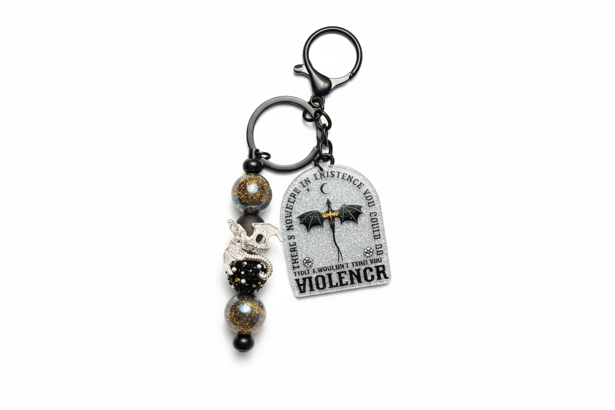 4th Wing Inspired Keychain