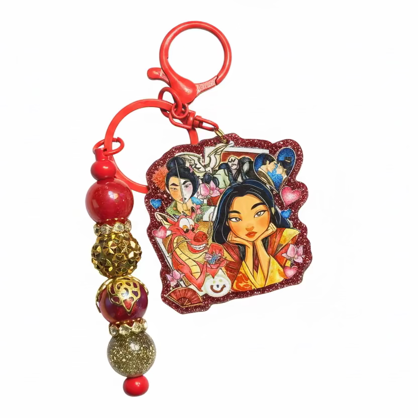 Mulan Inspired Keychains