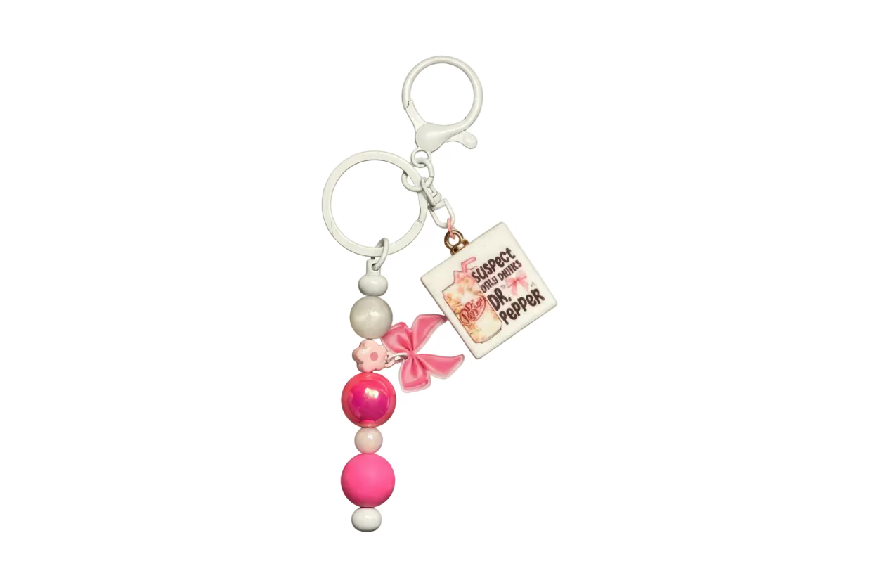 Dr. Pepper Keychain