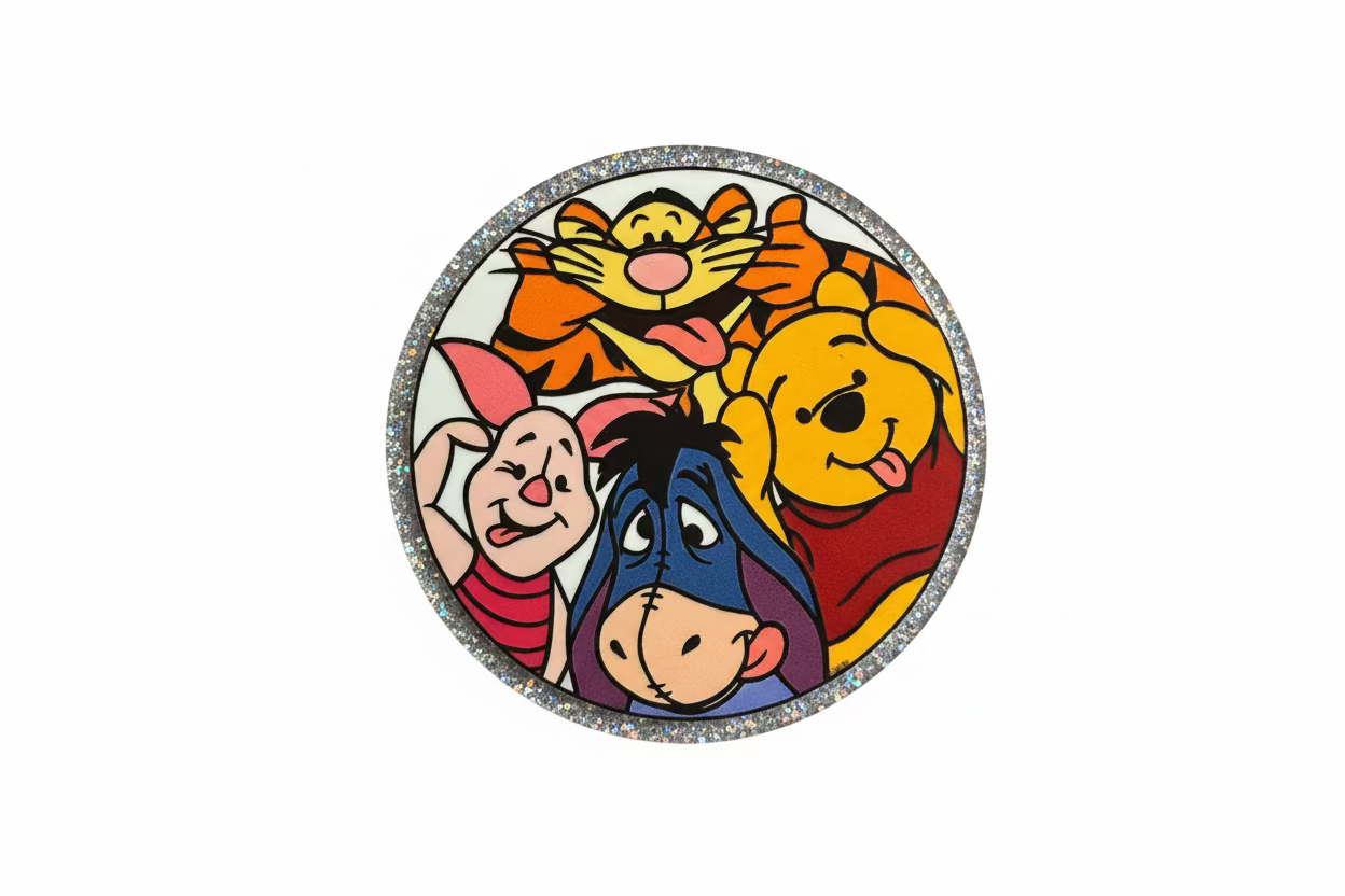 Winnie the Pooh Inspired Magnet