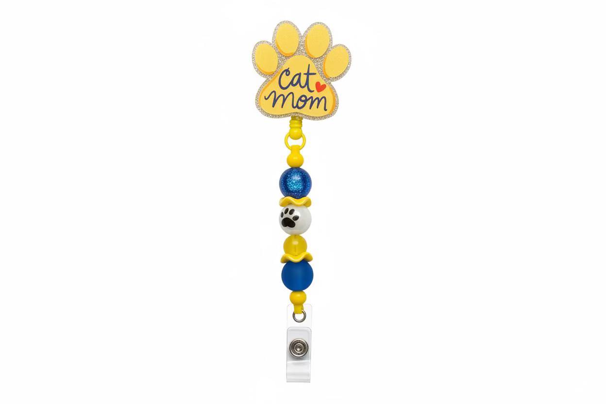 Cat Mom Badge Reel