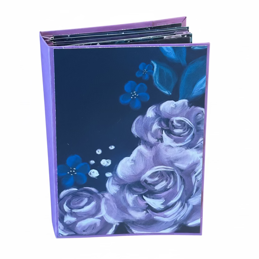 Purple Moon Mini Scrapbook