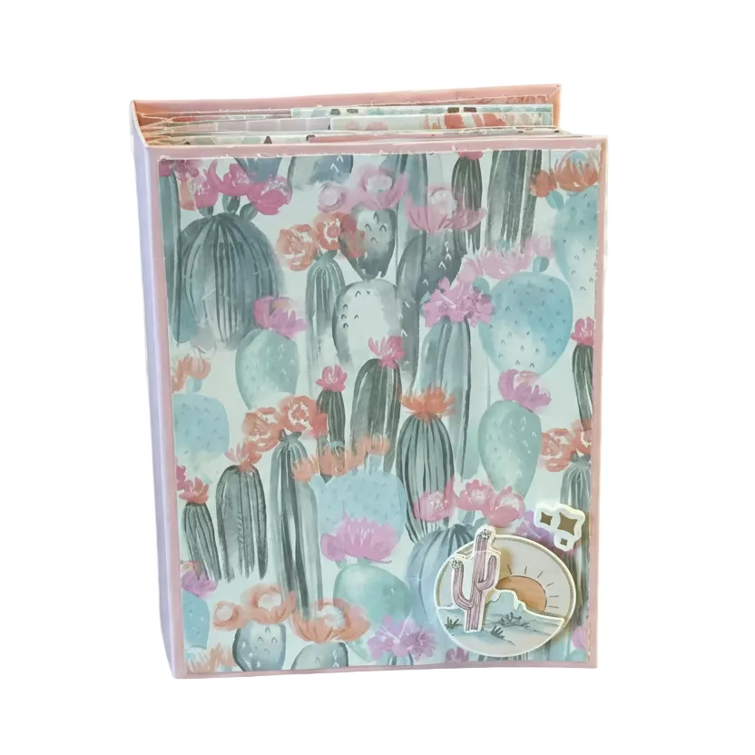 Disco Cowgirl Mini Scrapbook