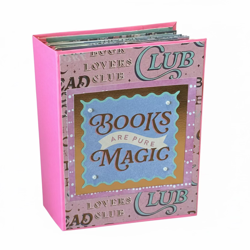 Book Lover Mini Scrapbook