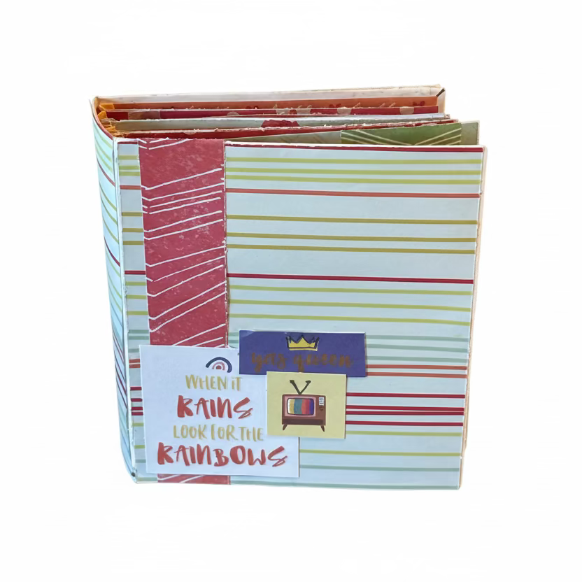 Fun and Quirky Mini Scrapbook