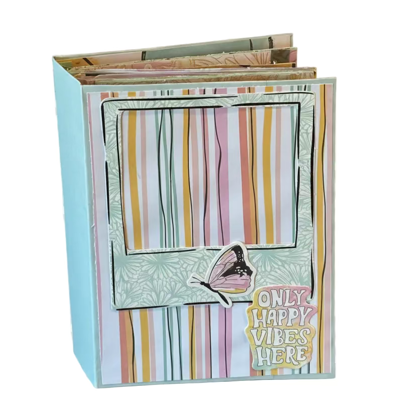Happy Vibes Mini Scrapbook
