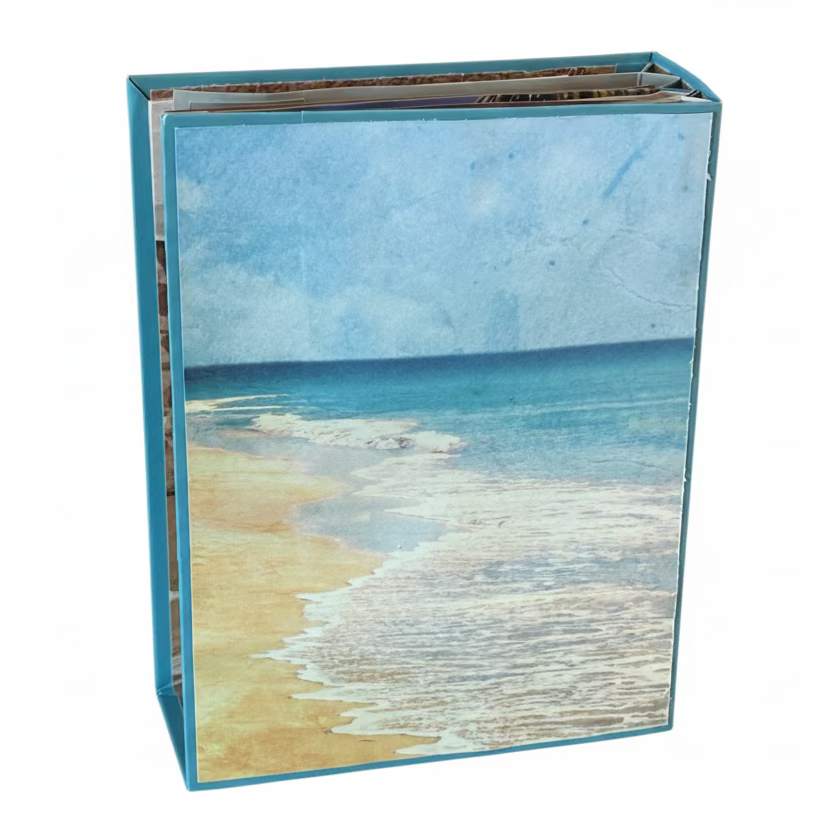 Beach Inspired Mini Scrapbook