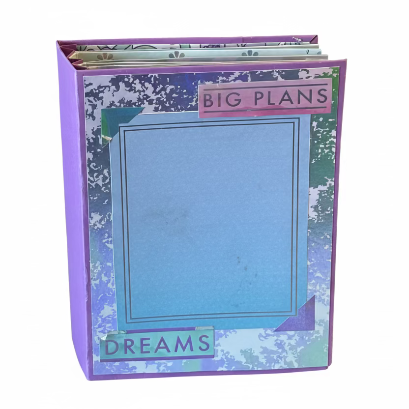 Dreams and Goals Mini Scrapbook