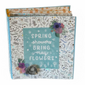 Spring Inspired Mini Scrapbook