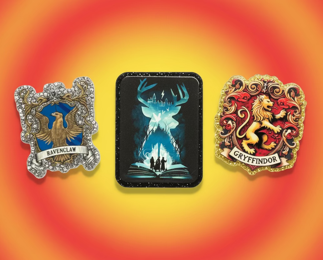 Harry Potter Inspired Magnets