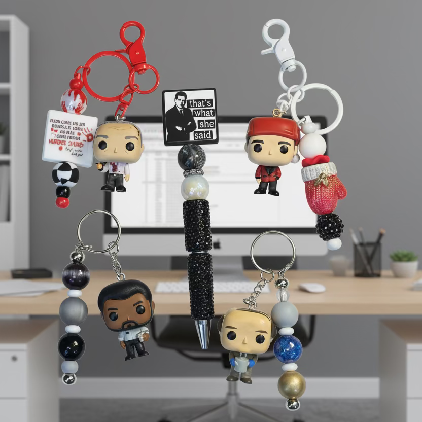 The Office Inspired Keychains