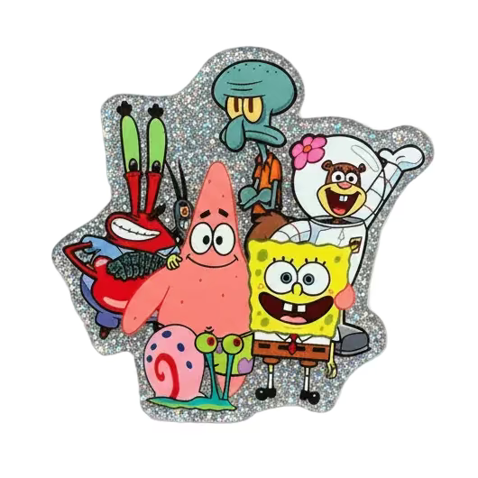 SpongeBob SquarePants Inspired Bag Clips - Small