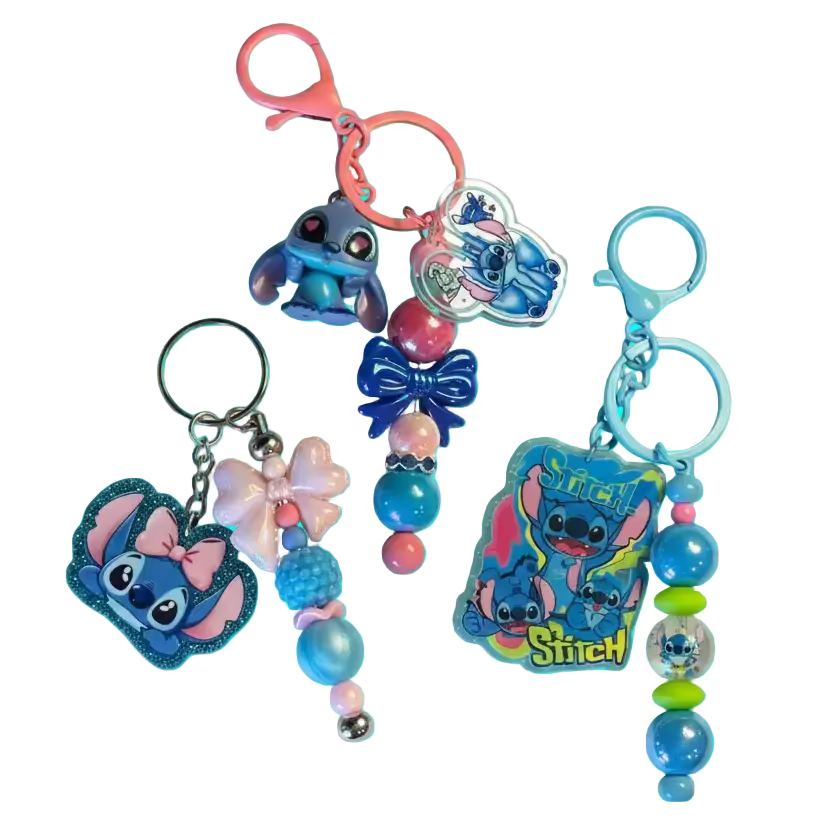 Stitch Inspired Keychains