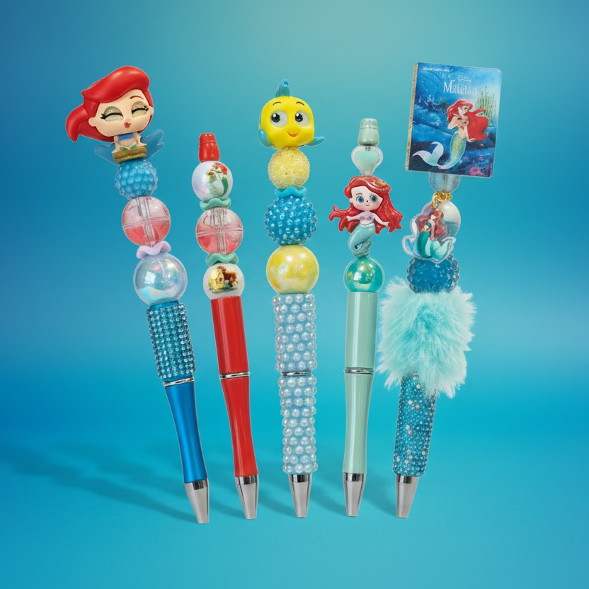 The Little Mermaid Inspired Pens