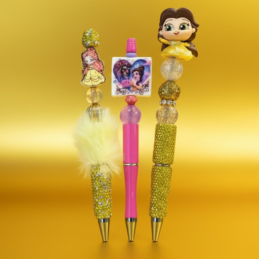 Beauty and the Beast Inspired Pens