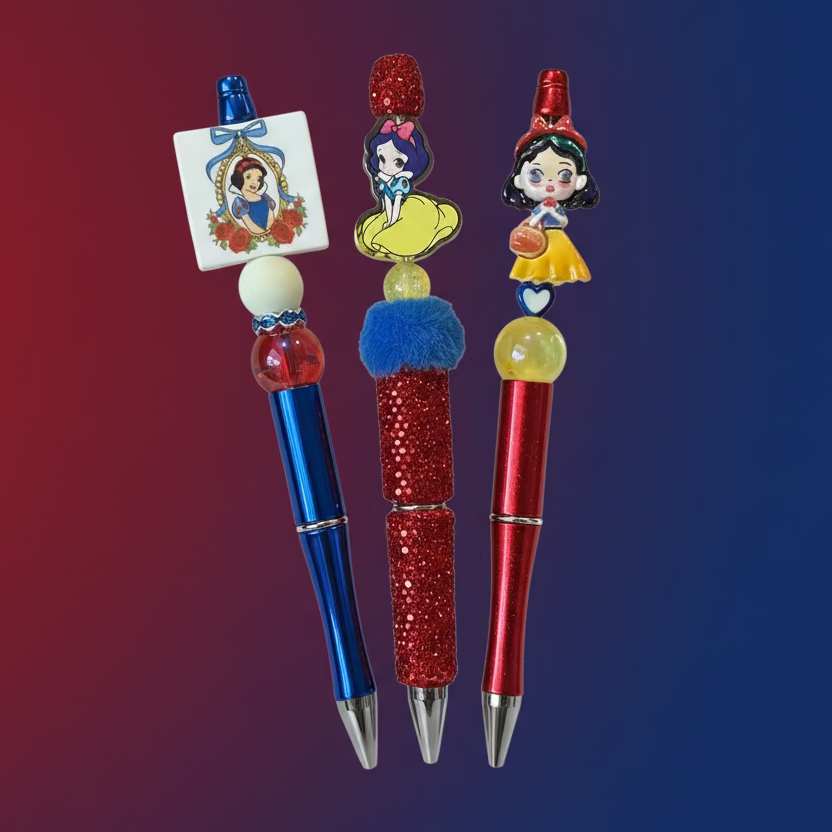 Snow White Inspired Pens