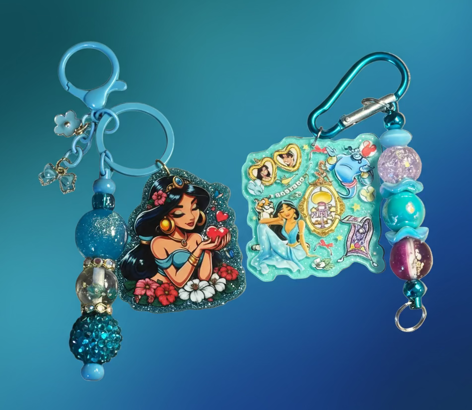 Aladdin Inspired Keychains