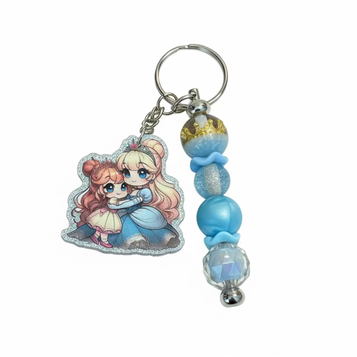 Cinderella Inspired Keychains