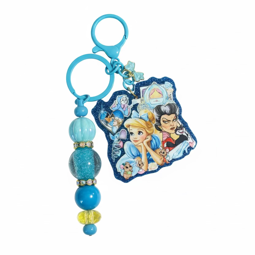 Cinderella Inspired Keychains