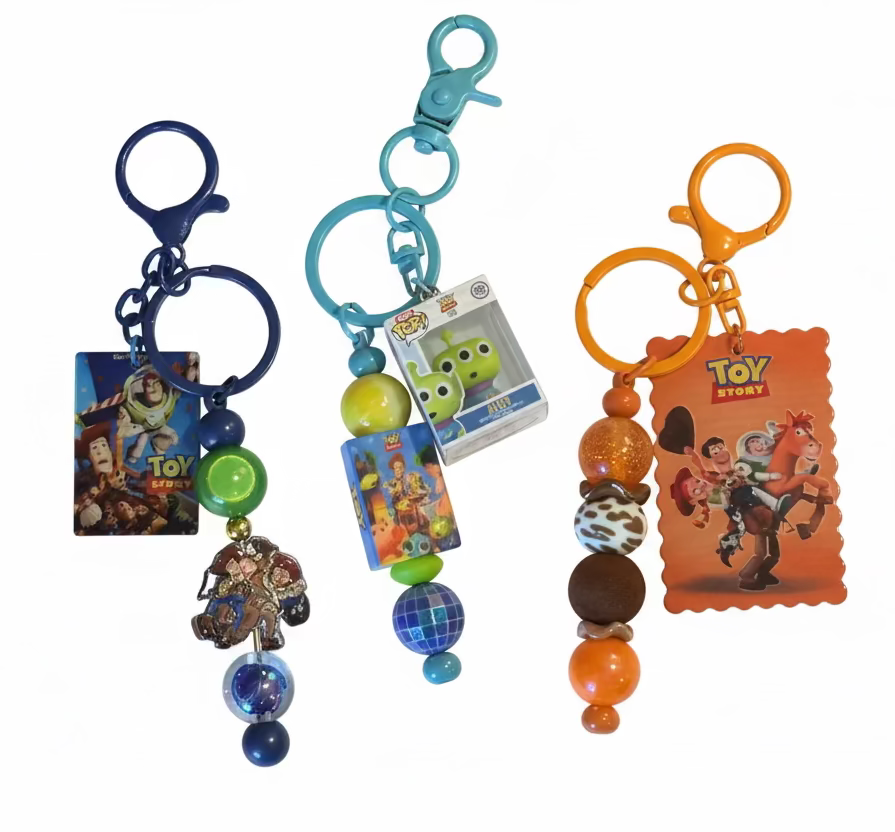 Toy Story Inspired Keychains