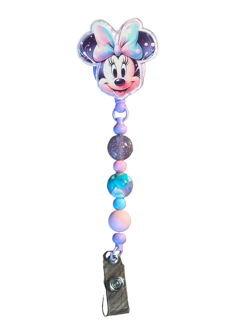 Minnie Mouse Inspired Badge Reels