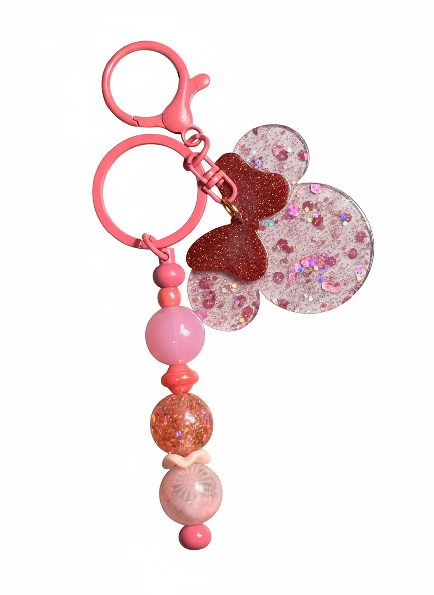 Minnie Inspired Keychains