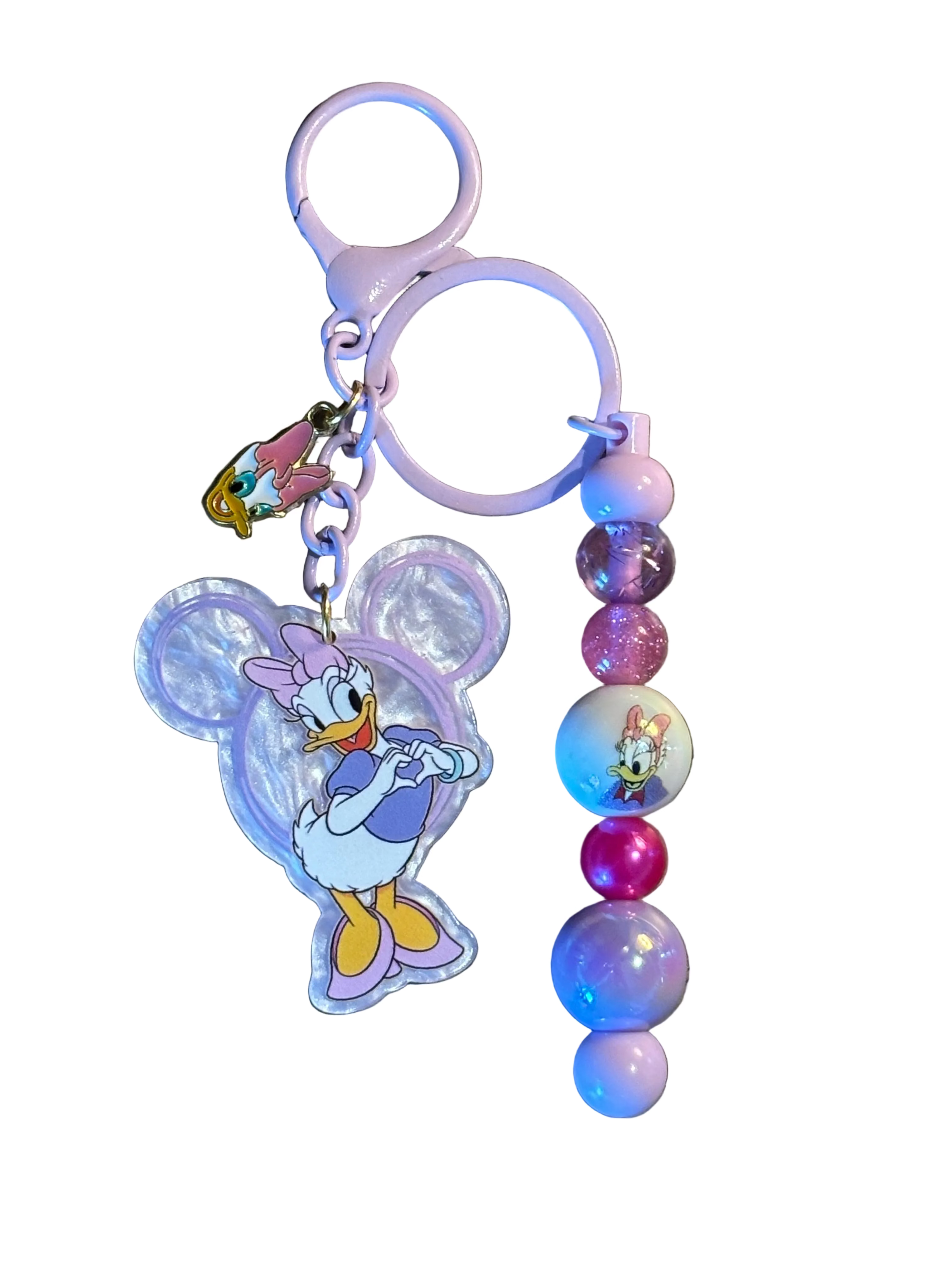 Donald and Daisy Couples Inspired Keychain