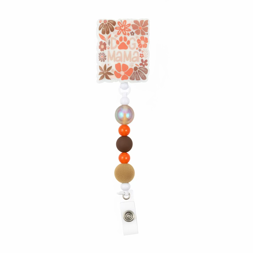 Dog Mama Badge Reel