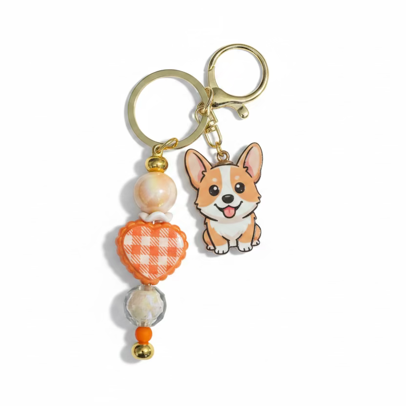 Corgi Keychain