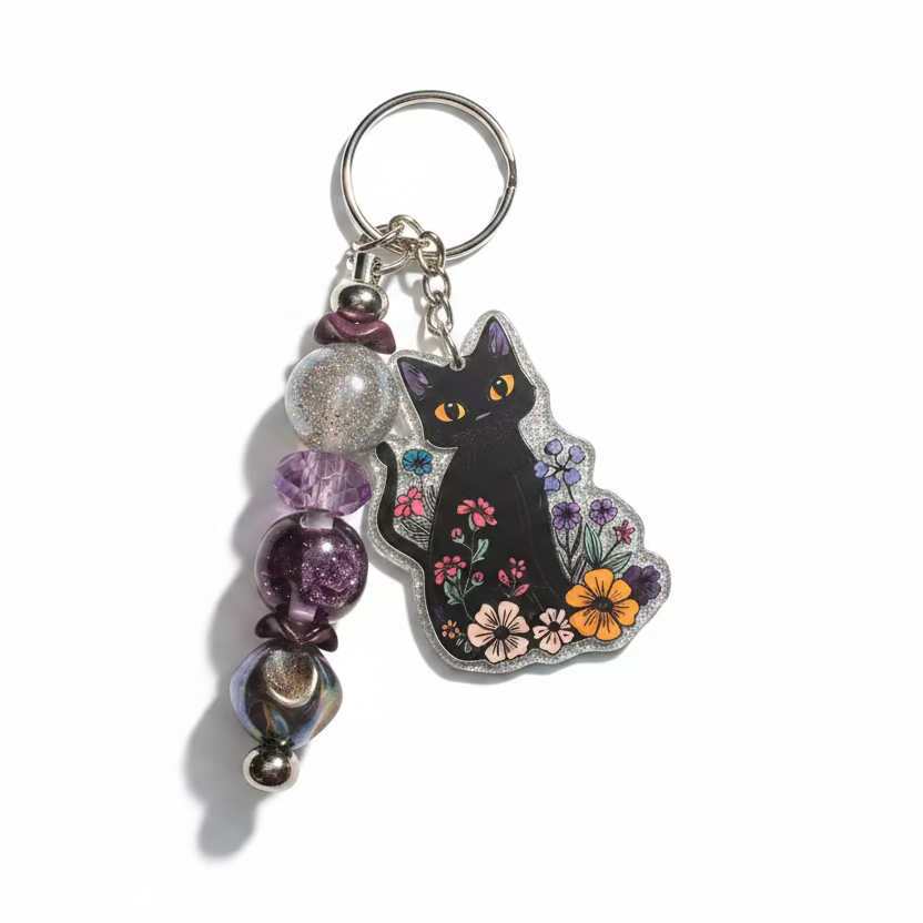 Cute Cat Inspired Keychains